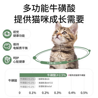 vetwish唯特适猫咪牛磺酸冻干片视力心脏保健40g
