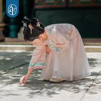 童装汉服女童秋季儿童国风马面裙套装中式宝宝周岁礼服