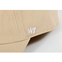 47brand美版MLB软顶棒球帽鸭舌帽运动休闲遮阳帽NY/LA刺绣 卡其色(大标NY刺绣)