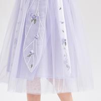 【苏博联名 新中式汉服套装裙】女童24夏中大童夏装牡丹两件套