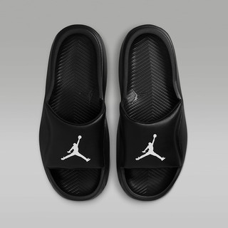 NIKEJordan耐克男女拖鞋夏季飞人一字拖外穿黑色凉鞋沙滩鞋HF3263-001