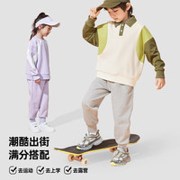 真维斯男童裤子秋冬款儿童加绒保暖运动裤中大童冬季长裤加厚羊羔绒棉裤 【单条加厚羊羔绒】黑/三格犬左K 110