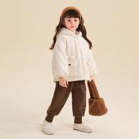 【夹棉加厚保暖】冬装女童泰迪绒棉服男童衣服防风棉袄外套