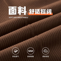 LA CHAPELLE KIDS儿童裤子春秋新款灯芯绒长裤男女童宽松休闲裤中大童百搭束脚裤