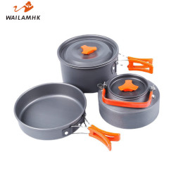 WAILAMHK 户外 301水壶套锅橙色
