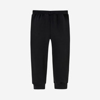 NIKE 耐克童装女童保暖加绒镭射logo运动裤冬季儿童长裤小婴童 正黑色 100 /50 【身高92-98cm】