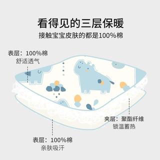 男童棉服秋冬保暖厚款新生儿棉衣冬季婴儿宝宝夹棉连体衣外出爬服