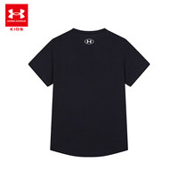 安德玛（Under Armour）男大童夏季短袖T恤男童运动上衣圆领半袖1363280