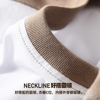 LA CHAPELLE KIDS儿童套装女童春秋纯棉长袖T恤卫裤两件套中大童宽松休闲上衣长裤 传话熊粉色+草莓熊K花灰 150cm