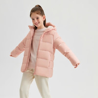 波司登男女儿童羽绒服三防抑菌绒连帽保暖休闲百搭外套T30133550 知更鸟蓝/经典藏青568A 165/84