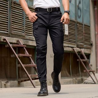 【断色】龙牙隐武束脚战术长裤加强版抗静电春秋休闲机能裤男