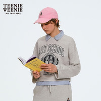 Teenie Weenie小熊卫衣女2025年春夏新款潮流时尚叠穿假两件卫衣上衣女