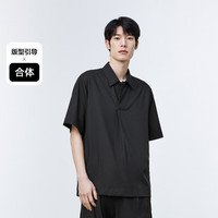 PEACEBIRD/太平鸟 暗襟设计 男士polo衫