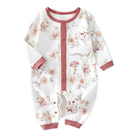 贝肽斯婴儿衣服新生儿春夏宝宝连体衣四季长袖爬服男童女童婴儿连体衣
