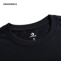 匡威童装男女童短袖T恤夏季儿童短T 正黑色 140(S) 