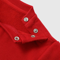 Gap【故宫联名】男女童2025春季重磅logo卫衣儿童装673807 红色 120 cm(6-7岁)亚洲尺码