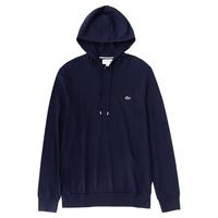 Lacoste/拉科斯特法国套头连帽衫男士休闲刺绣薄款卫衣秋