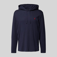 POLO RALPH LAUREN拉夫劳伦纯棉长袖T恤男小马标薄款休闲连帽卫衣 白色 XL
