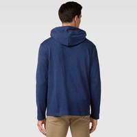 POLO RALPH LAUREN拉夫劳伦纯棉长袖T恤男小马标薄款休闲连帽卫衣 黑色