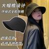 防晒帽全脸防晒明星同款鸭舌帽加大帽檐显脸小防紫外线女士遮阳帽