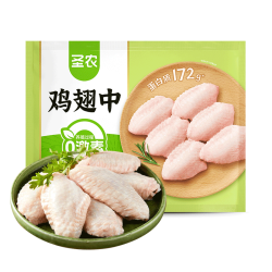 圣农 鸡翅中 1kg