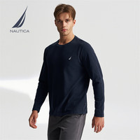 NAUTICA/诺帝卡 纯棉柔软亲肤 男士长袖T恤