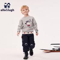 allo&lugh【森林滑雪节】阿路和如男童休闲套头毛衣亲肤保暖易打理
