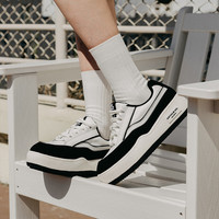 ARTICLE NO.黑拼白汉堡鞋增高小白鞋厚底休闲面包鞋 冰川银 43