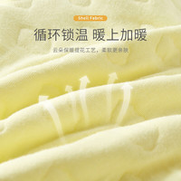 PEPEMAMA儿童秋裤秋冬季婴儿夹棉薄棉女童打底内穿加厚宝宝棉裤男童保暖裤 22112(蓝色)保暖裤 80cm