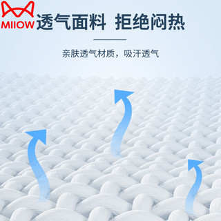 猫人（MiiOW）女童秋衣秋裤纯棉套装儿童内衣睡衣全棉毛衫保暖中大男童秋冬 紫色大脸熊 160cm