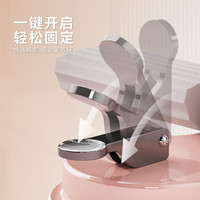 朗威仰卧起坐辅助器家用女卷腹器吸盘式健腹器腹肌训练仰卧板器材 暗夜黑-升级双吸盘+拉绳+卷腹垫 3档高度调节