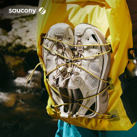 Saucony索康尼CRADLE MT男女户外轻便露营徒步舒适沙滩洞洞鞋 灰 39