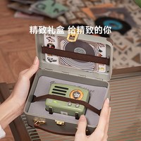 猫王音响小王子FM/蓝牙便携式音响（OTR） 标配 复古绿