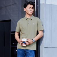 laxdn/莱克斯顿 防卷边衣领 男士POLO衫