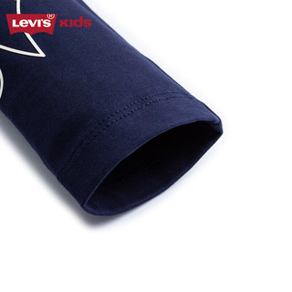 Levi's李维斯童装秋季女童打底裤儿童舒适针织长裤 夜蓝色 150 /58 【身高140-152cm】