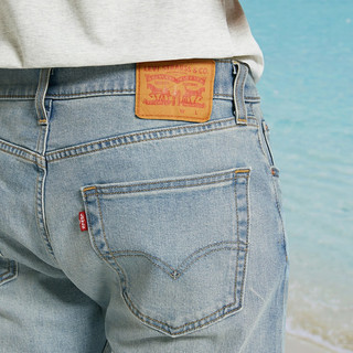Levi's李维斯冰酷系列25年春季男士时尚502标准锥型牛仔长裤 浅蓝色 31 (32)