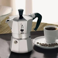 比乐蒂（Bialetti） 】意大利咖啡壶摩卡壶家用意式户外露营咖啡黑咖啡 经典4杯份