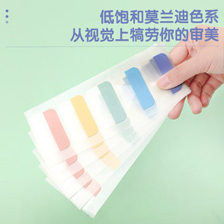 得力 50枚大号索引贴 45*28mm 21537 便笺