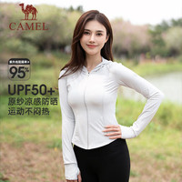 CAMEL骆驼(CAEL)户外熊猫联名防晒衣女夏季新款透气防紫外线外套