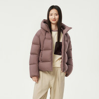 坦博尔秋冬新款羽绒服女时尚百搭短款连帽外套TBF530360D