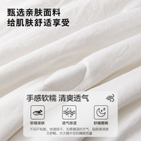 安睡宝（SOMERELLE）A类30%大豆蛋白被子夏被 夏天薄被空调被子夏凉被150*200cm 蓝边白【A类30%大豆纤维空调被】