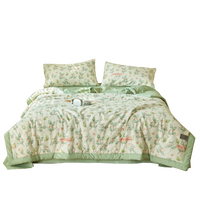 安睡宝（SOMERELLE）A类纯棉印花棉花夏被 可水洗全棉双人夏凉被子 200*230cm