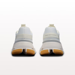 On昂跑 Cloudnova Form 2 男款休闲运动鞋 White/Ivory白色/象牙白 42