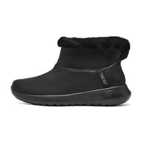 skechers斯凯奇Slip-Ins闪穿鞋女鞋加绒保暖冬靴雪地靴舒适144800