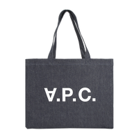 A.P.C. 24秋冬中性大号牛仔百搭单肩帆布包银泰百货精品 300217