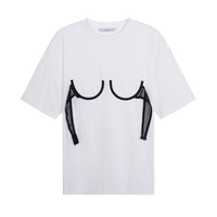 pushBUTTON 新款女士时髦短袖圆领T恤 银泰百货精品 301574