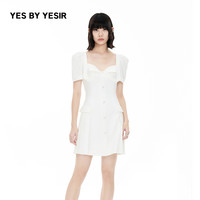 YES BY YESIR 24春夏新款女士轻解构蝴蝶结马甲连衣裙 301357