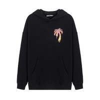 Palm Angels 秋冬新款男士印花圆领连帽卫衣银泰百货精品301574