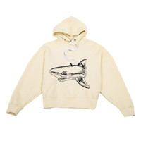 Palm Angels 秋冬男士休闲印花连帽卫衣银泰百货精品 301574