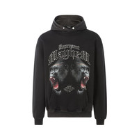 REPRESENT 男士休闲运动风动物图案长袖连帽卫衣银泰